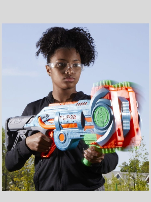БЛАСТЕР Nerf Elite 2.0 - Flipshots Flip-32, детям 8+, подарок на новый год