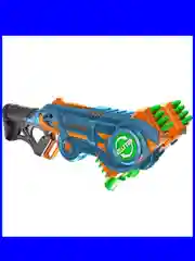 Голубой бластер Nerf Elite 2.0 - Flipshots Flip-32, детям 8+, подарок на новый год