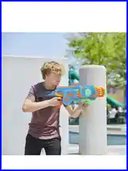 Голубой бластер Nerf Elite 2.0 - Flipshots Flip-32, детям 8+, подарок на новый год