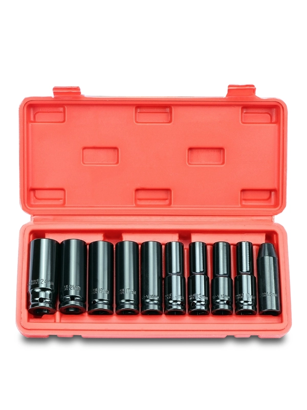 Набор ударных головок GOODKING G2-10010, 10 предметов, 1/2"(ГЛЯНЦЕВЫЕ)