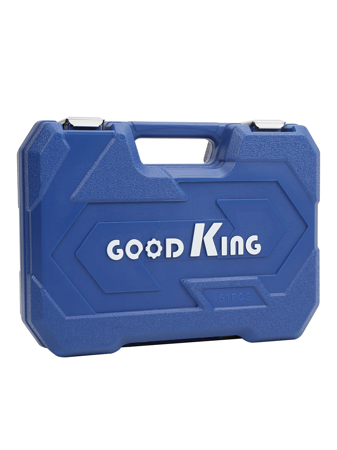 Набор ручных инструм. для авто GOODKING B-10061, 61 пред, трещотка 72 зубца 1/2", 1/4"