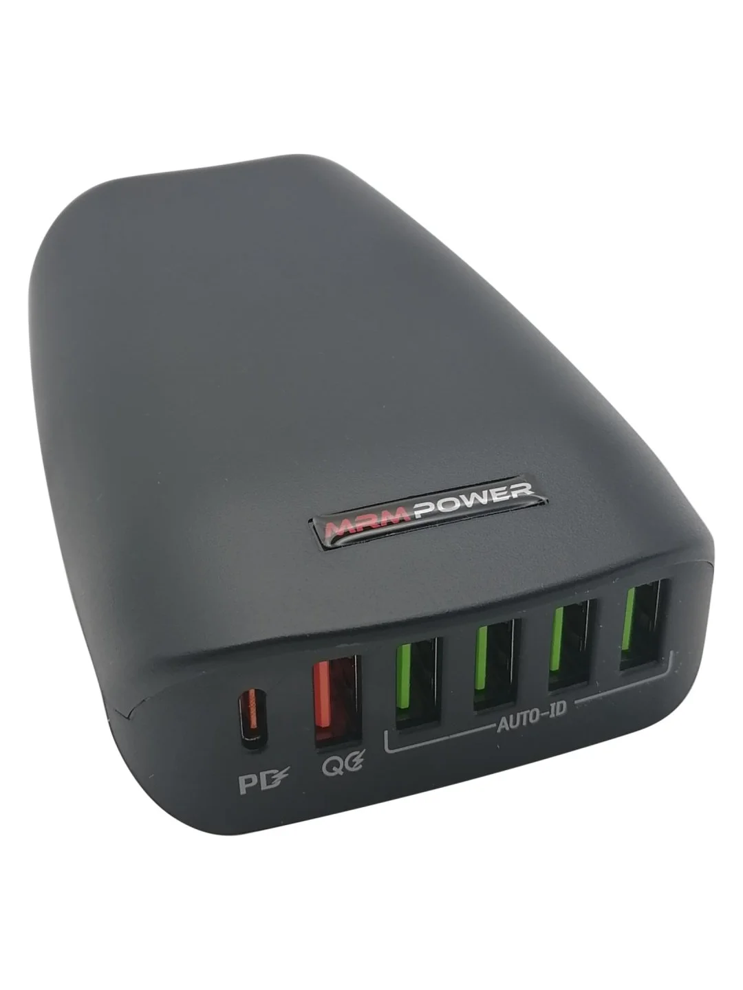 Белый сетевое зарядное устройство MRMPW H5013 65W, 5 x USB, 1 x Type-C, PD20W