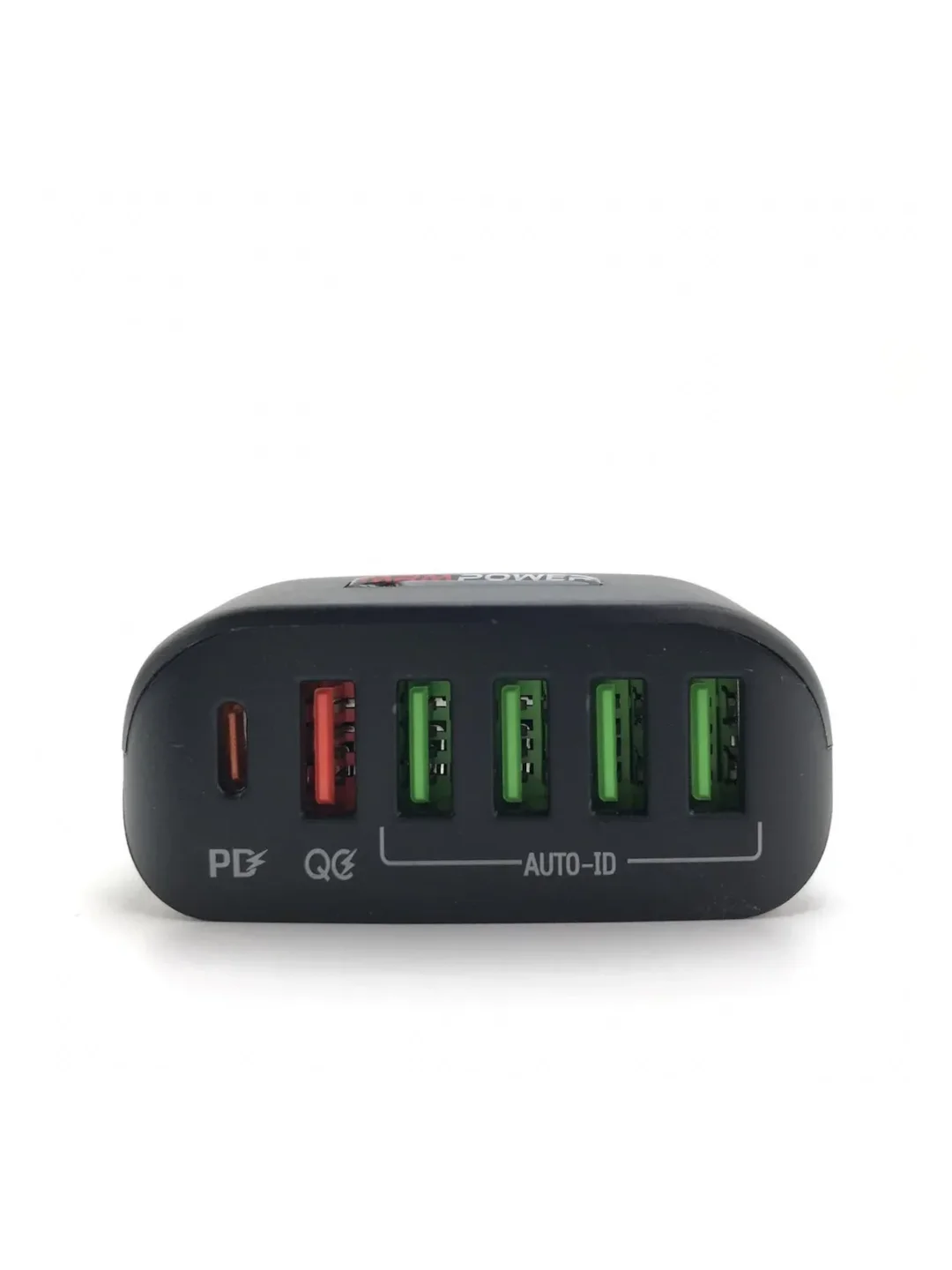 Белый сетевое зарядное устройство MRMPW H5013 65W, 5 x USB, 1 x Type-C, PD20W