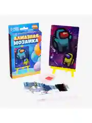 Алмазная мозаика для детей на подставке Игровой Мир+ ёмкость,стержень с клеевой подушечкой