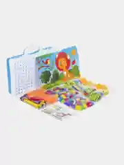 Конструктор с шуруповертом, развивающий подарок 247 деталей, BRAUBERG KIDS, 665204