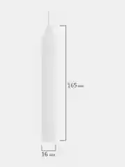 Свечи для дома Laima Standard, 609205, свечки хозяйственные, набор 6 шт, до 5 ч горения