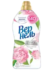 Кондиционер-ополаскиватель для белья Вернель Ароматерапия+ "Пион и белый чай", 1,74 л