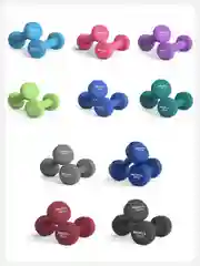 Гантели 6 кг, PROIRON, неопреновые, для фитнеса, 2 штуки