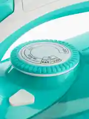 Бирюзовый утюг паровой для глажки одежды