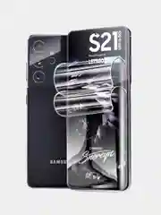 Гидрогелевая плёнка Samsung S8, S9, S10E, S10, S20 S21 FE Plus Ultra, A51 A53