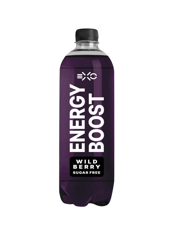 Напиток газированный тонизирующий Fitness Food Factory "ЕХО", Дикая ягода, б/а, 500мл