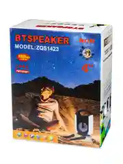Колонка Bluetooth с LED-подсветкой ZQS-1423 10Вт (USB/microSD/FM) + микрофон