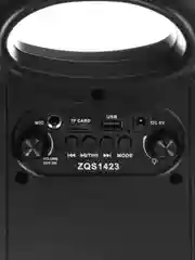 Колонка Bluetooth с LED-подсветкой ZQS-1423 10Вт (USB/microSD/FM) + микрофон