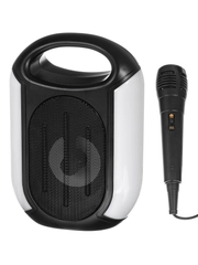 Колонка Bluetooth с LED-подсветкой ZQS-1423 10Вт (USB/microSD/FM) + микрофон
