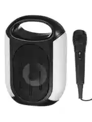 Колонка Bluetooth с LED-подсветкой ZQS-1423 10Вт (USB/microSD/FM) + микрофон
