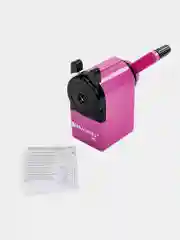 Точилка механическая Brauberg Jet, металлический механизм, корпус розовый, 229568