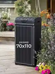 Мешки для мусора без завязок Jundo Black Cube Зеленый, 120 литров, 10 шт