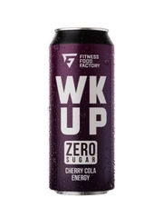 Тонизирующий безалкогольный напиток Fitness Food Factory WK UP, Вишня-кола, 450мл