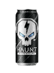 Напиток тонизирующий Fitness Food Factory "Haunt" газированный, белая сакура, б/а, 500мл