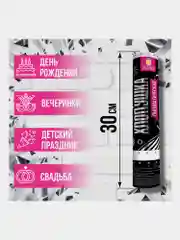 Хлопушка (пневмохлопушка) с конфетти праздничная Золотая Сказка, прямоугольники, 591477