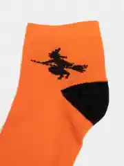 Пудровый носки с принтом Хэллоуин Halloween