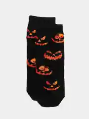 Угольный носки с принтом Хэллоуин Halloween