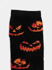 Угольный носки с принтом Хэллоуин Halloween