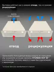 Встраиваемая вытяжка Hyundai HBB 6035 BE, управление кнопочное, бежевый