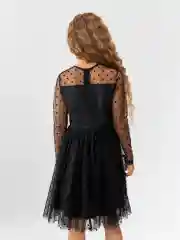 Черный платье детское Acoola Odyvan, для девочек, черный