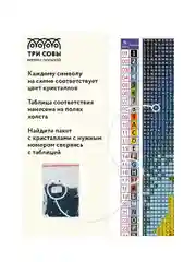 Алмазная мозаика Три совы "Трепет перед выступлением", холст, 40х50 см