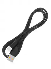 Черный кабель USB на Type-C "GFPower 06T", 1 метр, 2.4 A, ПВХ