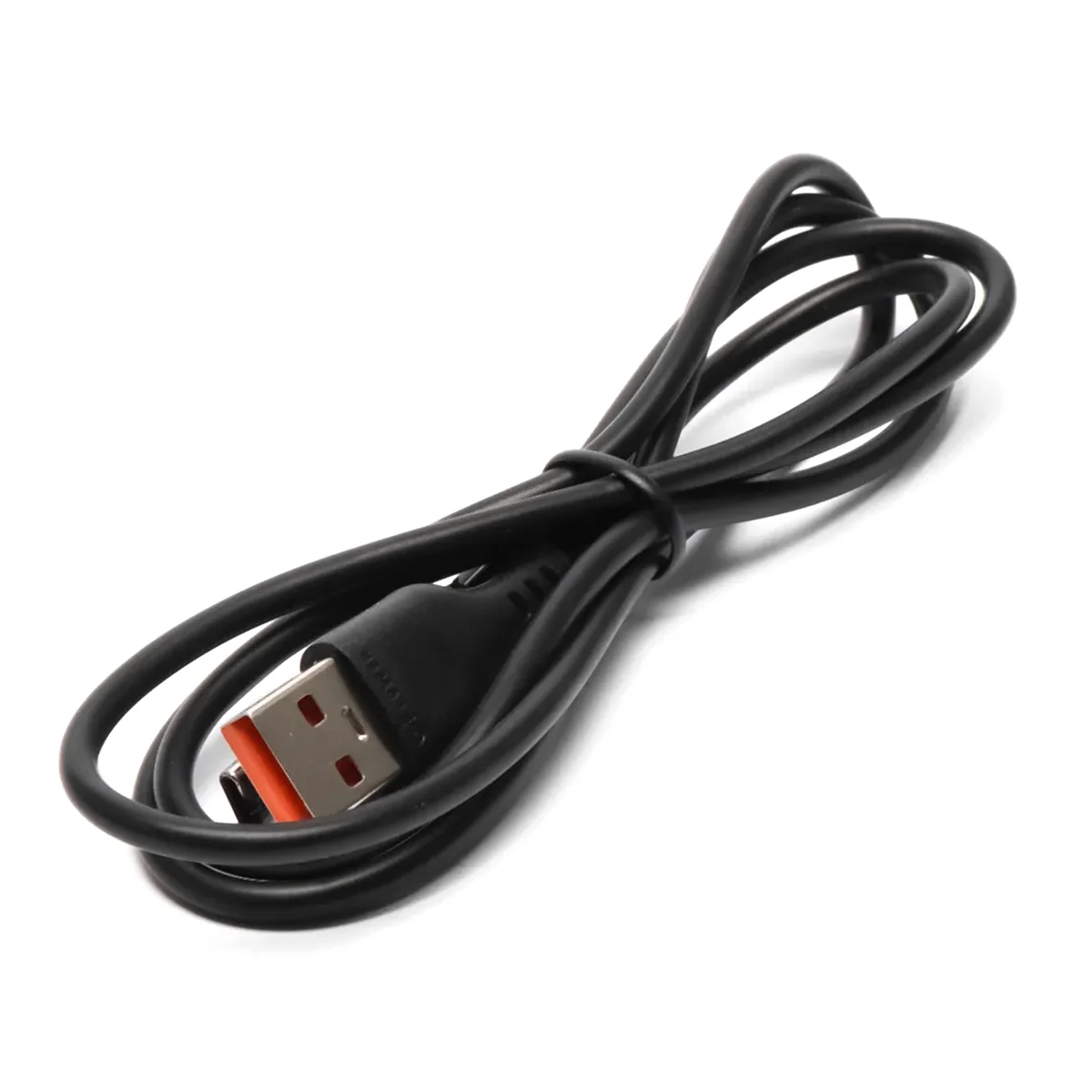 Черный кабель USB на Type-C "GFPower 01T", 1 метр, 2.4A, ПВХ, Android