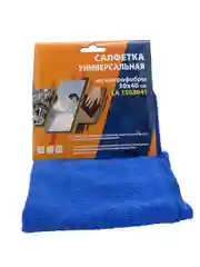 САЛФЕТКА МИКРОФИБРА 30Х40СМ/СИНЯЯ LAVITA
