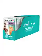 Влажный корм для кошек Зоогурман Ягненок, кусочки в соусе, 85 г х30 шт.