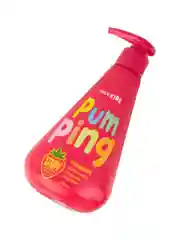 Зубная паста PERIOE Pumping, детская 3+, со вкусом клубники, 285 г