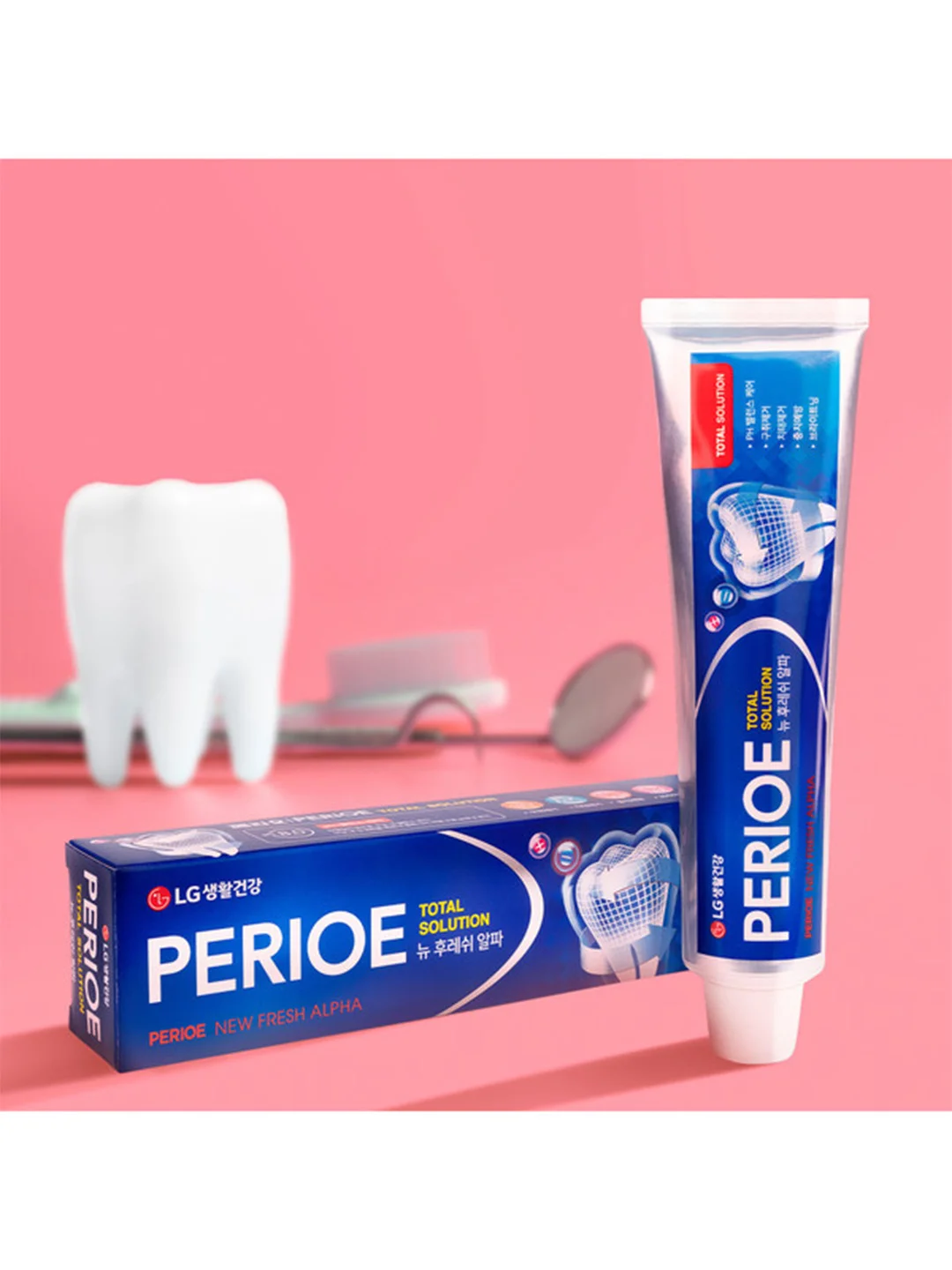 Зубная паста PERIOE "Fresh Alpha Total Solution", для комплексного ухода, 170 г