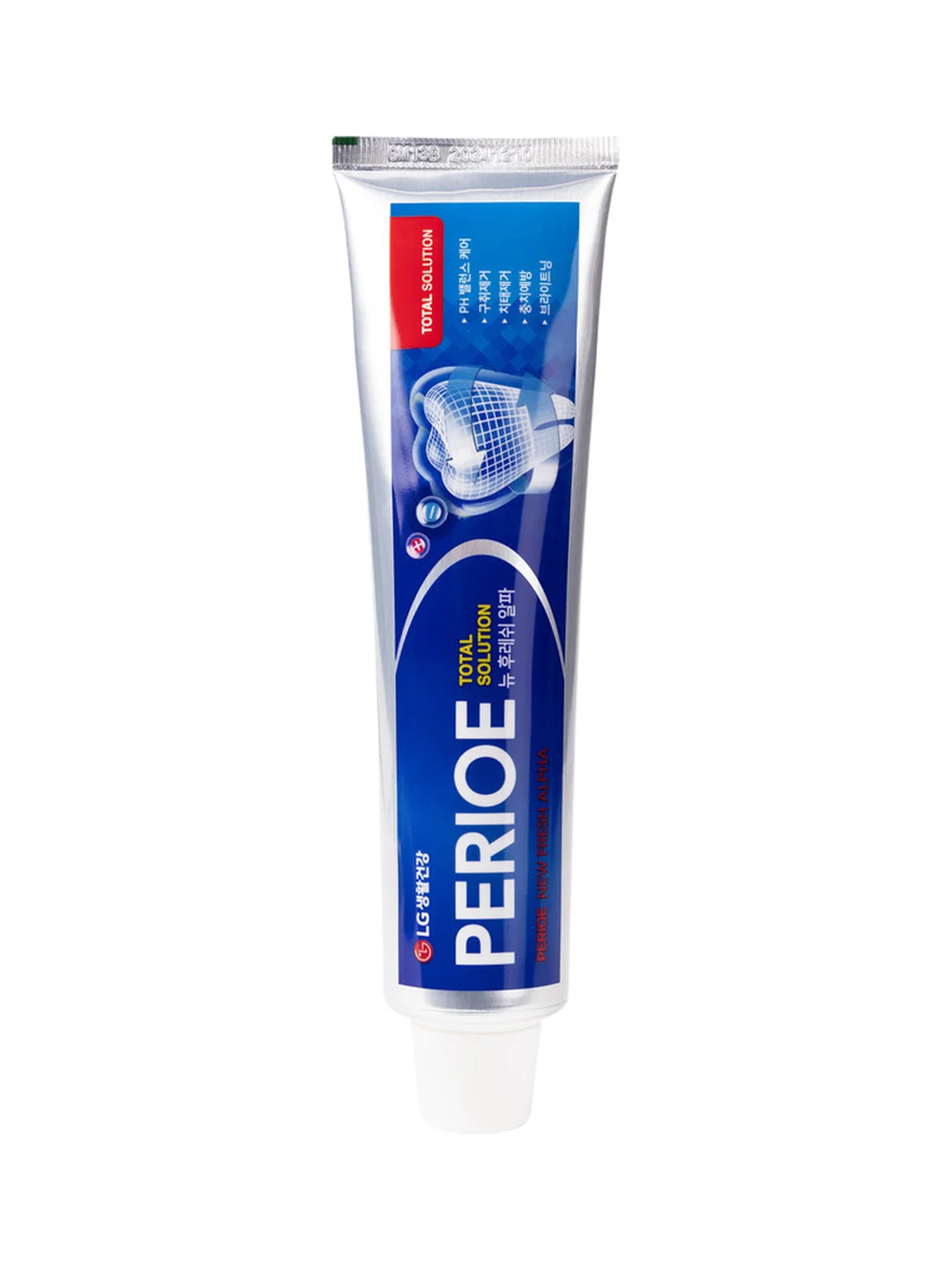 Зубная паста PERIOE "Fresh Alpha Total Solution", для комплексного ухода, 170 г