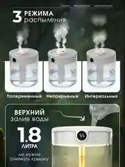Белый увлажнитель воздуха. Увлажнитель воздуха с подсветкой для дома