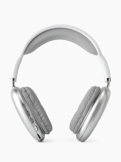 Серебряный наушники беспроводные полноразмерные P9 Pro Max