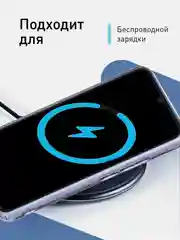 Прозрачный чехол ROSCO для Samsung Galaxy A34 с кармашком и защитой камер, картхолдер с карманом