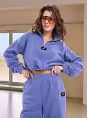 Пурпурный костюм женский, тёплый, флисовый