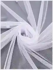 Тюль однотонный грек сетка "Белла" с вышивкой, 300x280 см