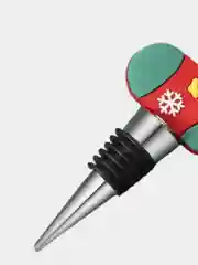 Красный пробка для бутылки новогодняя