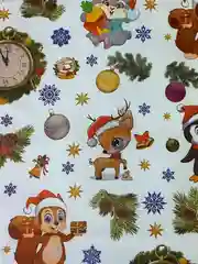 Лесной зеленый новогодняя бумага  для подарка упаковочная  беленая подарочная крафт  ширина 70 см