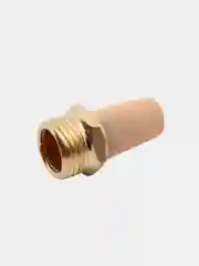 Пневмоглушитель латунь с внешней резьбой 1/4" (папа)