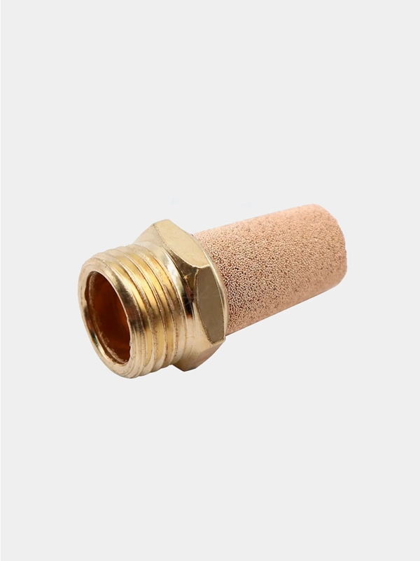 Пневмоглушитель латунь с внешней резьбой 1/8" (папа)