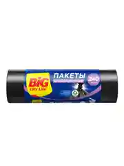 BIG City Пакеты для мусора Особопрочные LD 90*130см 240л 5шт