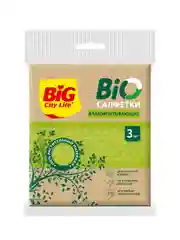 BIG City Салфетки влаговпитывающие BIO 3шт