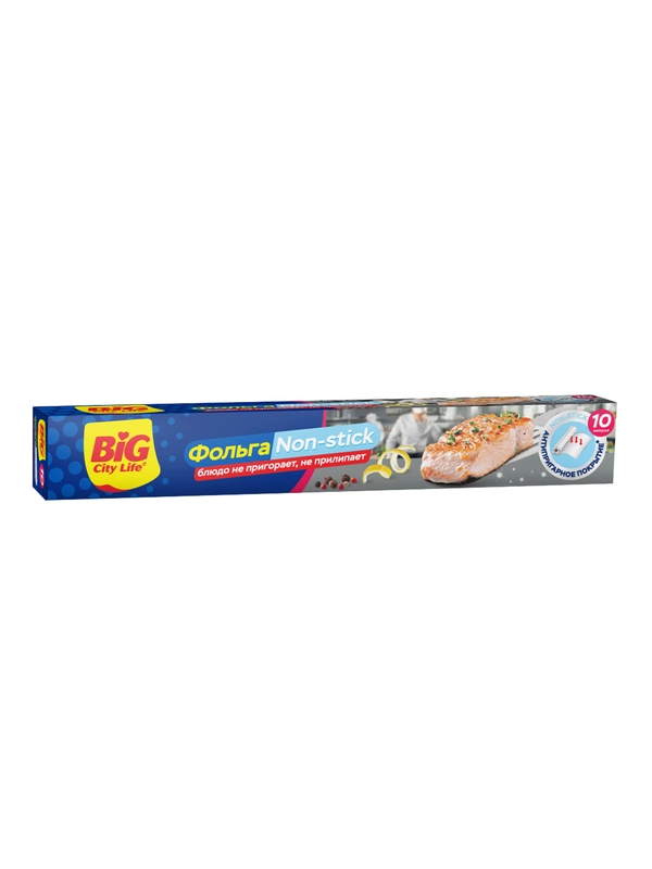 BIG City Фольга алюминиевая Non-stick 10м