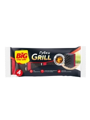 BIG City Губки кухонные GRILL 4шт